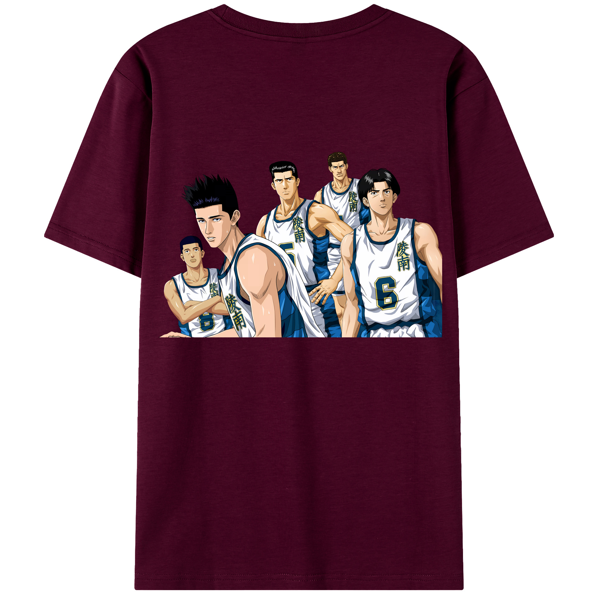 （画像用） SLAM DUNK／スラムダンク レディース半袖Tシャツ(バックプリント)